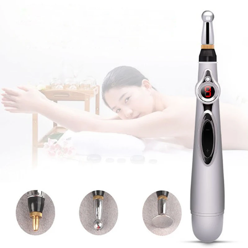 1Pc Electronic Acupuncture Pen Massager Electric Meridians Pain Relief Health Care Magnet Therapy Instrument Meridian Energy Pen
1Pc Electronic Acupuncture Pen Massager Electric Meridians Pain Relief Health Care Magnet Therapy Instrument Meridian Energy Pen