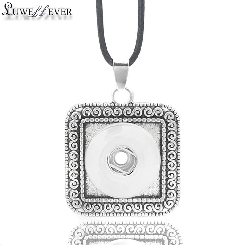 Hot Fashion Interchangeable Metal Square Ginger Necklace 020 18mm Snap Button Pendant Necklace Charm Jewelry For Women Gift
Hot Fashion Interchangeable Metal Square Ginger Necklace 020 18mm Snap Button Pendant Necklace Charm Jewelry For Women Gift