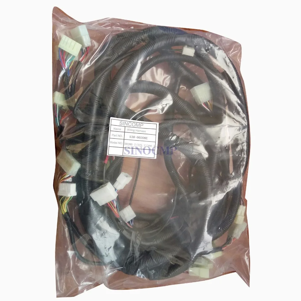 DH200-7 DH225-7 DH300-7 Cabin Internal Wiring Harness for 530-00208E Doosan Daewoo Excavator, 3 month warranty
DH200-7 DH225-7 DH300-7 Cabin Internal Wiring Harness for 530-00208E Doosan Daewoo Excavator, 3 month warranty