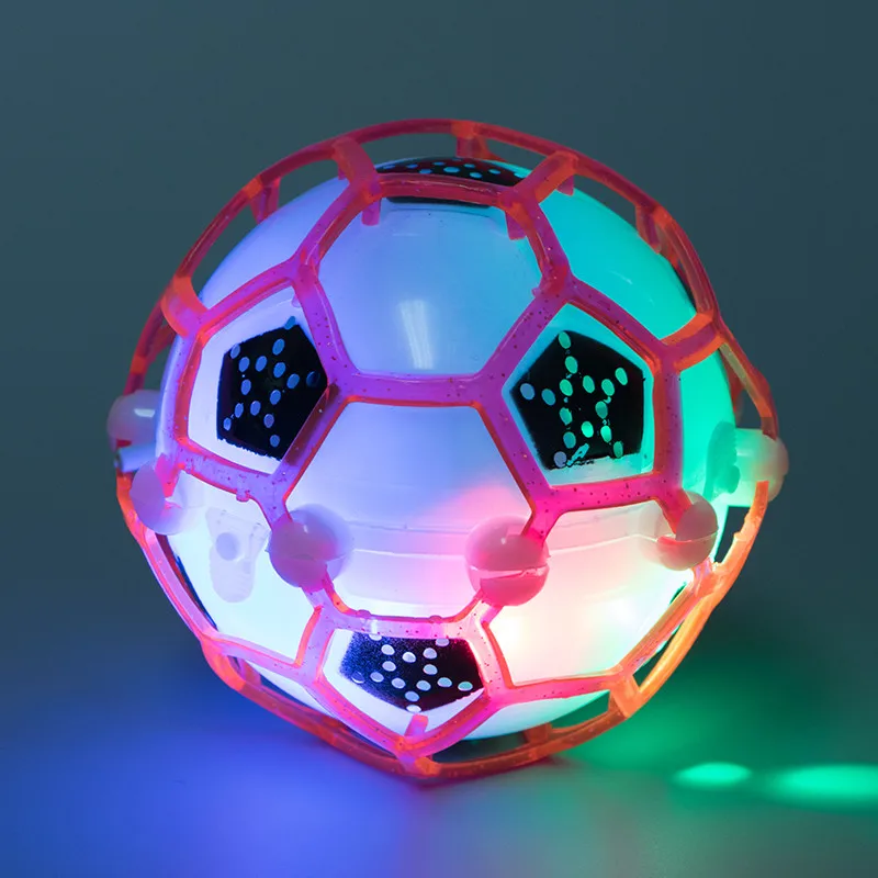 Детский Электрический светящийся футбольный мяч|football bouncy balls|luminator footballluminous toys |