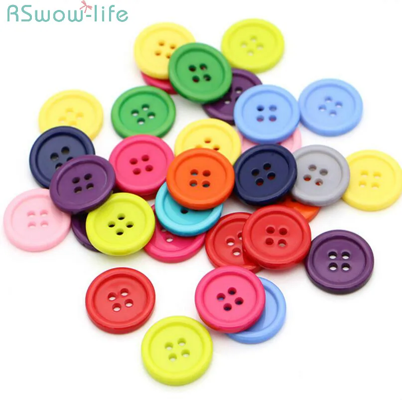 100pcs Children's Manual DIY Color Button Plastic Button Four Holes Buttons For Clothing Vintage Buttons For DIY Apparel Sewing
100pcs Children's Manual DIY Color Button Plastic Button Four Holes Buttons For Clothing Vintage Buttons For DIY Apparel Sewing