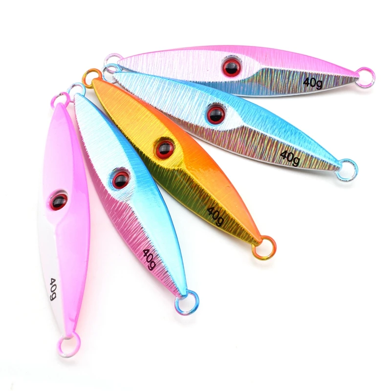 NEW 1pcs 38g 8.5cm Boat Fishing Jigs Metal Jigging Lure Set Artificial Bait Lead Jig Fishing Lure for Carp Fishing
NEW 1pcs 38g 8.5cm Boat Fishing Jigs Metal Jigging Lure Set Artificial Bait Lead Jig Fishing Lure for Carp Fishing