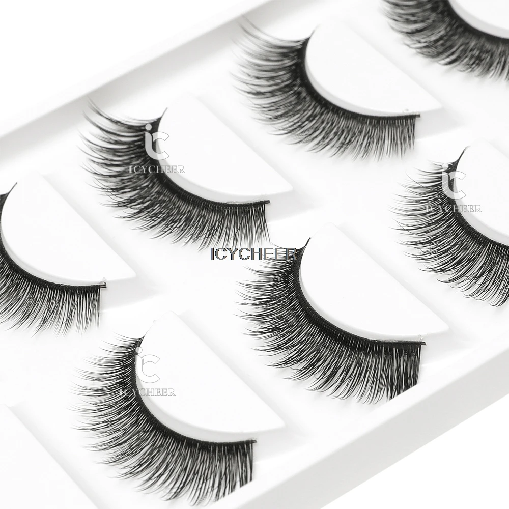 ICYCHEER Eyelash 3D Acrylic False Eyelashes Natural Crisscross Messy Soft Fake Eyelashes Stage Makeup Lashes 0.07 Thick Hair
ICYCHEER Eyelash 3D Acrylic False Eyelashes Natural Crisscross Messy Soft Fake Eyelashes Stage Makeup Lashes 0.07 Thick Hair