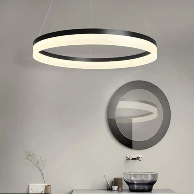 Modern Pendant light Ring Hanging Lamp Suspension luminaire for Industrial Loft Industrial Decor home drop Light fixtures
Modern Pendant light Ring Hanging Lamp Suspension luminaire for Industrial Loft Industrial Decor home drop Light fixtures