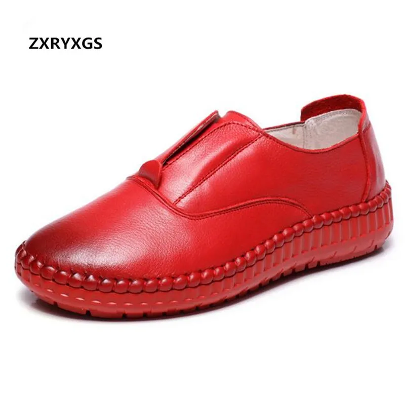 2019 New Handmade Full Genuine Leather Shoes Women Flats Shoes Casual Wild Women Sneakers Soft Comfort Loafers Shoes
2019 New Handmade Full Genuine Leather Shoes Women Flats Shoes Casual Wild Women Sneakers Soft Comfort Loafers Shoes