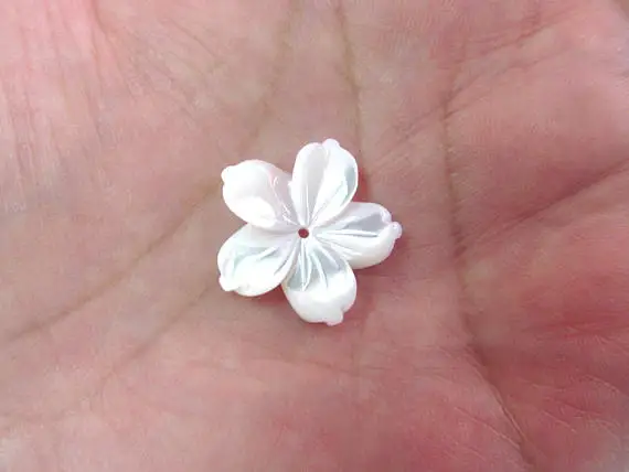 12pcs 20mm genuine MOP shell flower, jewelry supply, white shell carving flower, carving Petal flower,shell rose petal beads
12pcs 20mm genuine MOP shell flower, jewelry supply, white shell carving flower, carving Petal flower,shell rose petal beads