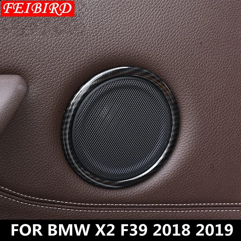 Auto Accessory For BMW X2 F39 2018 2019 ABS Door Speaker Audio Loudspeaker Sound Circles Cover Trim Matte Carbon Fiber
Auto Accessory For BMW X2 F39 2018 2019 ABS Door Speaker Audio Loudspeaker Sound Circles Cover Trim Matte Carbon Fiber