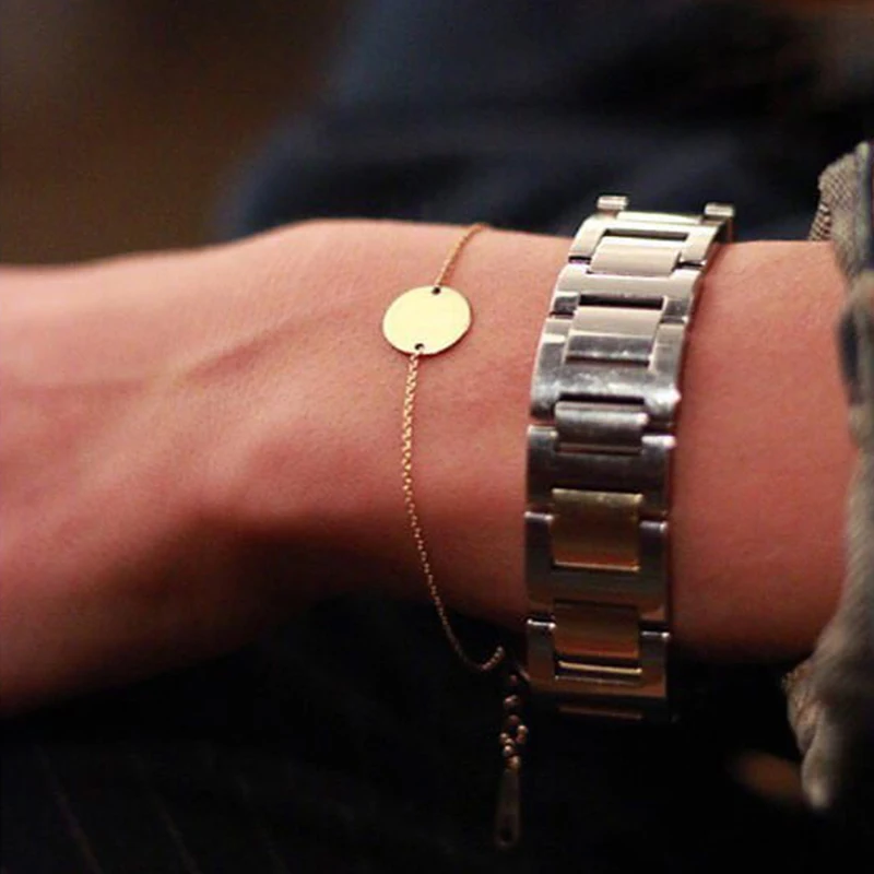 Gold Filled Coins Bracelet Handmade 13MM Disk Jewelry Gold Filled Vintage Tobilleras Pulsera Para Tobillo Boho Bangles For Women
Gold Filled Coins Bracelet Handmade 13MM Disk Jewelry Gold Filled Vintage Tobilleras Pulsera Para Tobillo Boho Bangles For Women