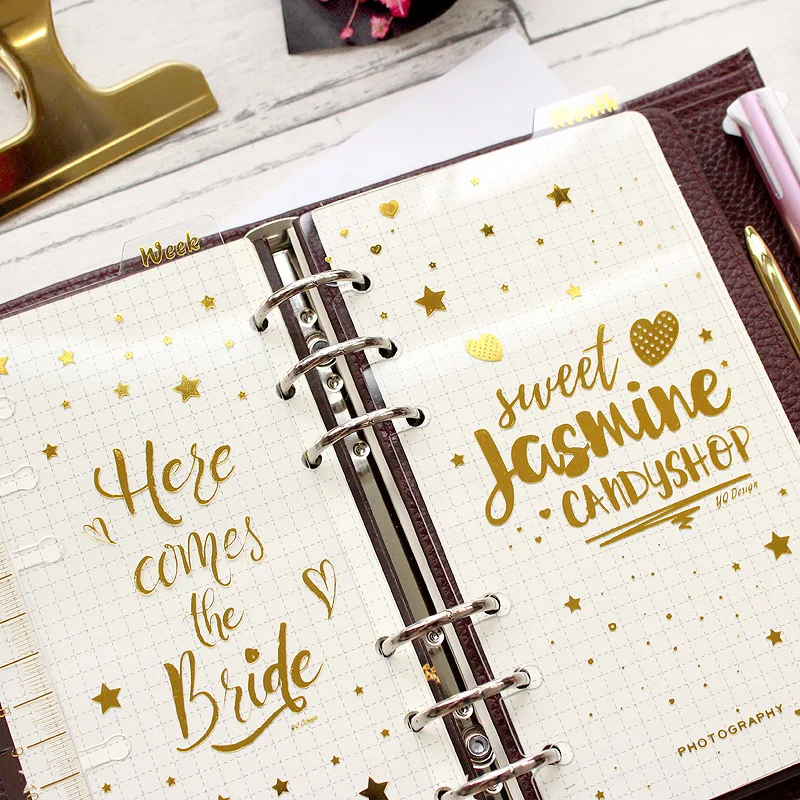Harphia Index Page With Today Ruler Separate 3pcs/set Golden divider A6 Loose Leaf Notebook Agenda Planner Journal Organize 
Harphia Index Page With Today Ruler Separate 3pcs/set Golden divider A6 Loose Leaf Notebook Agenda Planner Journal Organize