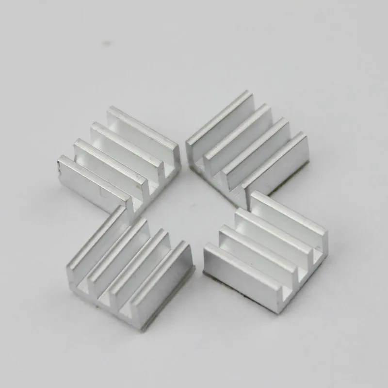 50 pcs 7 * 7 * 3.5mm Adhesive Aluminum Heatsink for Computer for Xbox360 PS VGA Graphics Card DDR RAM Video Memory
50 pcs 7 * 7 * 3.5mm Adhesive Aluminum Heatsink for Computer for Xbox360 PS VGA Graphics Card DDR RAM Video Memory