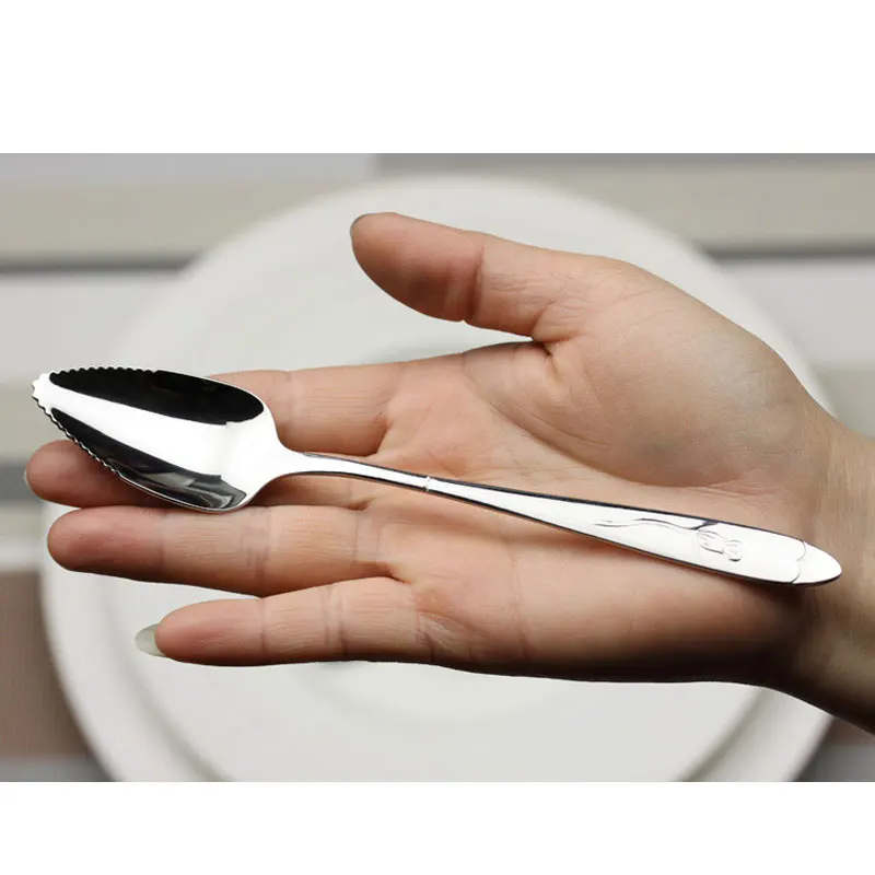 ZORASUN Fruit Grapefruit Spoon 17CM Long Handle Stainless Steel Spoons Kitchen Gadgets Cooking Tools
ZORASUN Fruit Grapefruit Spoon 17CM Long Handle Stainless Steel Spoons Kitchen Gadgets Cooking Tools
