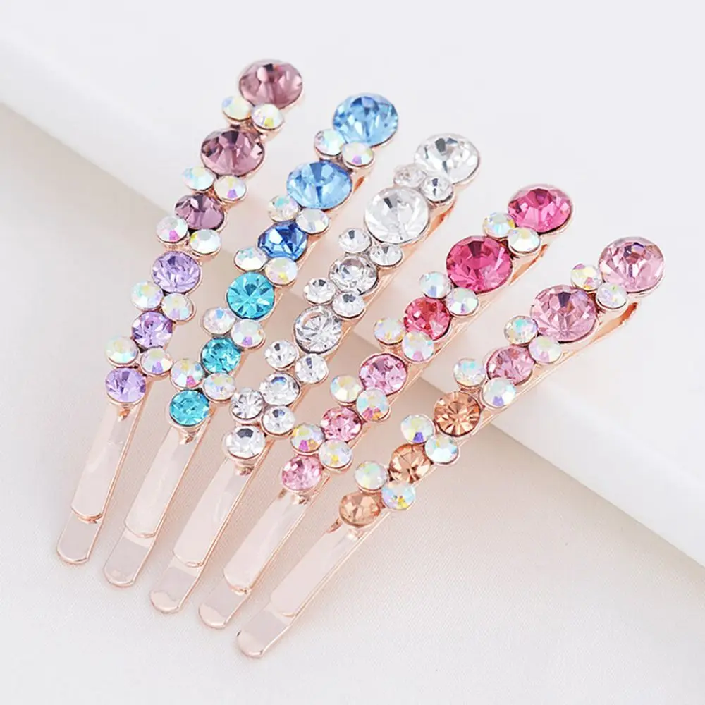 1Pair Korean Women Crystal Rhinestone Hair Clips Barrette Hairpins Hairband Edge Clamp Headwear Hair Styling Tools Accessories
1Pair Korean Women Crystal Rhinestone Hair Clips Barrette Hairpins Hairband Edge Clamp Headwear Hair Styling Tools Accessories