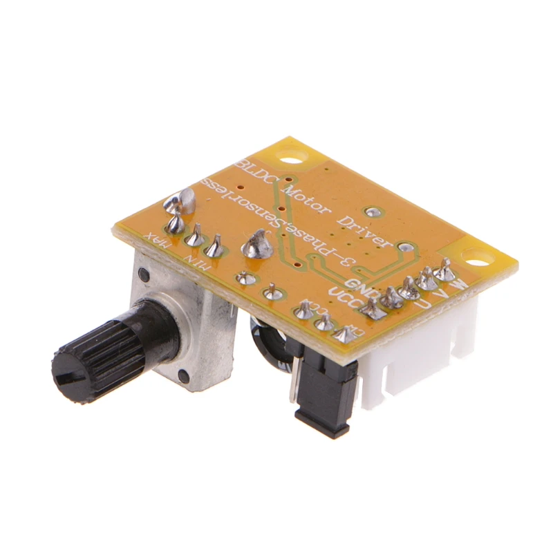 

New Speed Controller DC 5V-12V 2A 15W Brushless Motor Speed Controller No Hall BLDC Driver Board hot