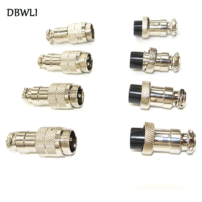 GX16-2/3/4/5 male and female pin Aviation plug,circular connector Socket Plug GX16 Diameter 16mm
GX16-2/3/4/5 male and female pin Aviation plug,circular connector Socket Plug GX16 Diameter 16mm