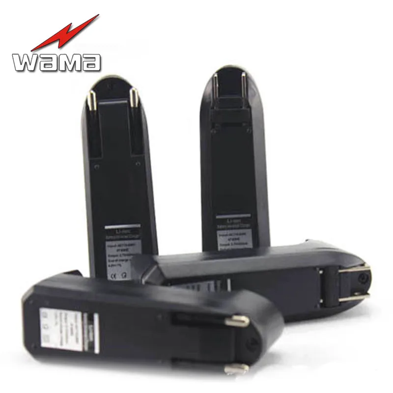 5pcs/lot Wama US EU Plug Smart Adapter Charger for 18650 16340 14500 3.6-3.7v Rechargeable Li-ion Battery AC Wall Flat Round pin
5pcs/lot Wama US EU Plug Smart Adapter Charger for 18650 16340 14500 3.6-3.7v Rechargeable Li-ion Battery AC Wall Flat Round pin