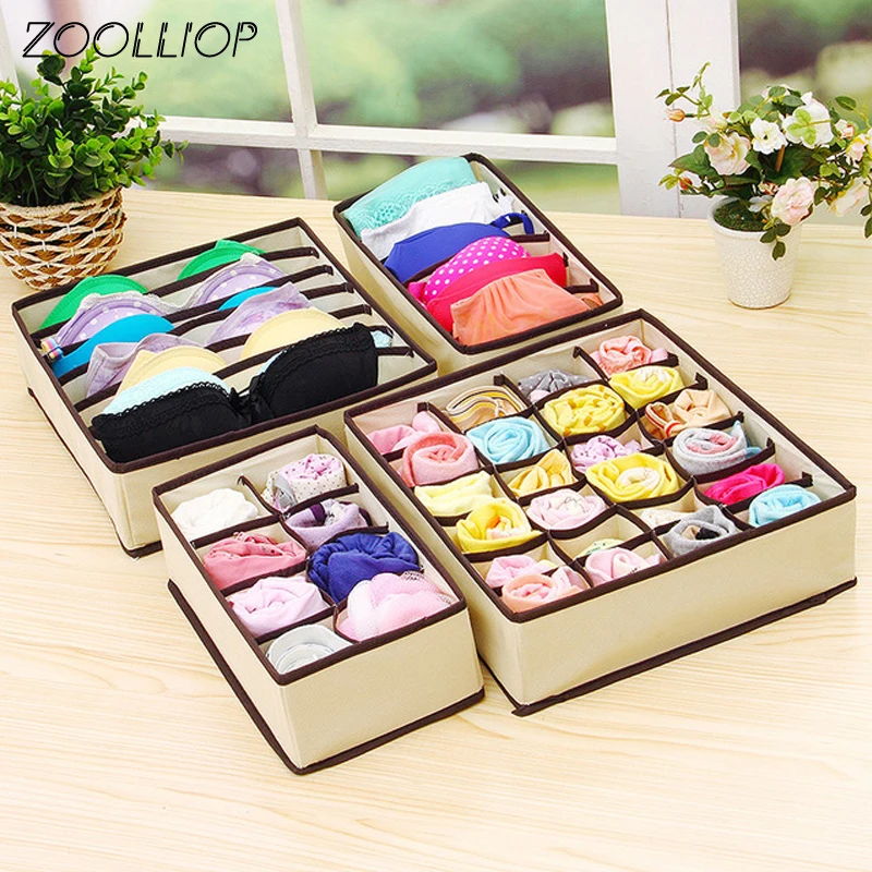 Underwear Bra Organizer Storage Box 2 Colors Drawer Closet Organizers Boxes For Underwear Scarfs Socks Bra Multi Size
Underwear Bra Organizer Storage Box 2 Colors Drawer Closet Organizers Boxes For Underwear Scarfs Socks Bra Multi Size