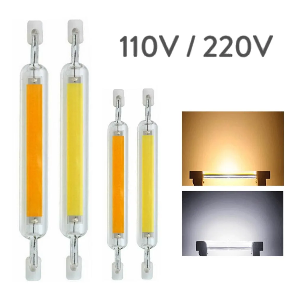 New Arrival Glass R7S 78MM(5W)/118mm(10W) Dimmable Ceramic Crystal Mini LED Lamp COB Bulb Replace Halogen Lamp 110V/220V
New Arrival Glass R7S 78MM(5W)/118mm(10W) Dimmable Ceramic Crystal Mini LED Lamp COB Bulb Replace Halogen Lamp 110V/220V