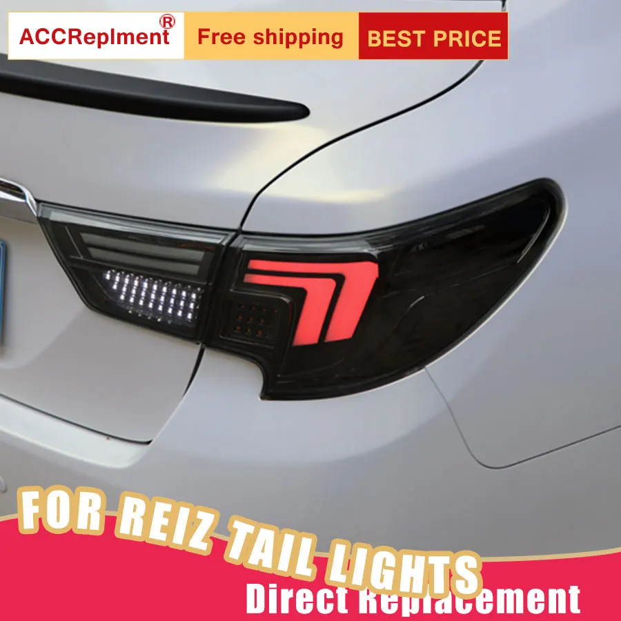 Car Styling LED Tail Lamp for Toyota Mark X Tail Lights 2013-2018 for Reiz Rear Light DRL+Turn Signal+Brake+Reverse LED lights
Car Styling LED Tail Lamp for Toyota Mark X Tail Lights 2013-2018 for Reiz Rear Light DRL+Turn Signal+Brake+Reverse LED lights