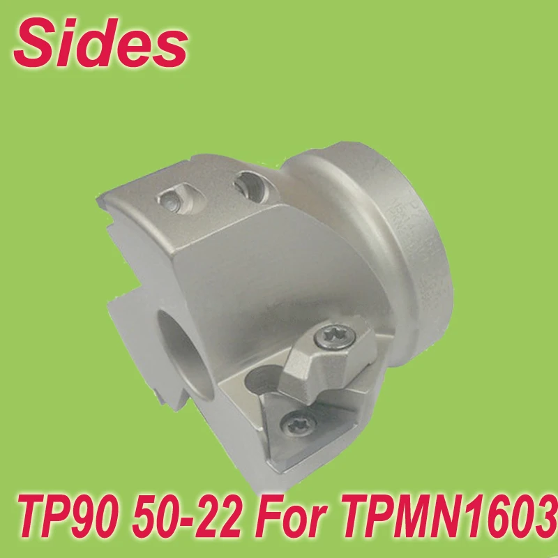 Free Shiping TP90 50-22-3T 90 Degree Rough Machining Shoulder Face Mill Head for TPMN16
Free Shiping TP90 50-22-3T 90 Degree Rough Machining Shoulder Face Mill Head for TPMN16