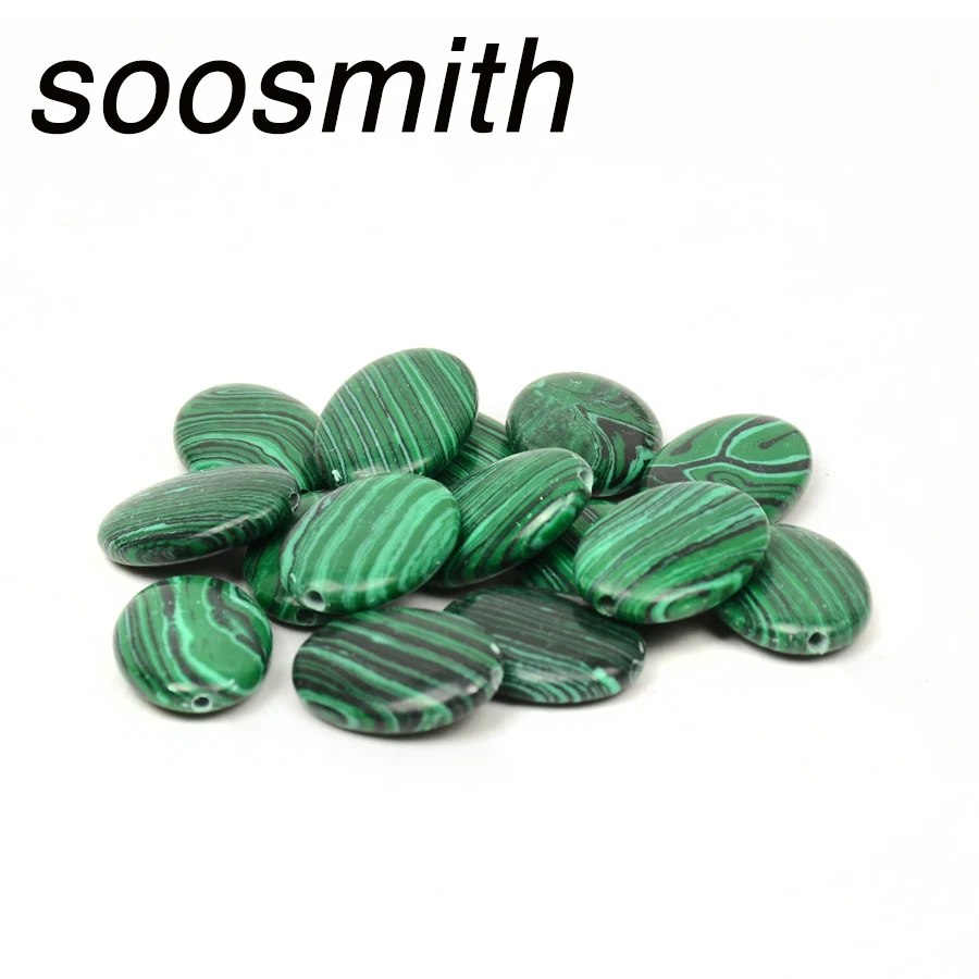 Green Malachite Peacock Spacer Bead Flat Oval Natural Stone Beads Diy Accessories Handmade Beads For Jewelry Making Wholesale
Green Malachite Peacock Spacer Bead Flat Oval Natural Stone Beads Diy Accessories Handmade Beads For Jewelry Making Wholesale