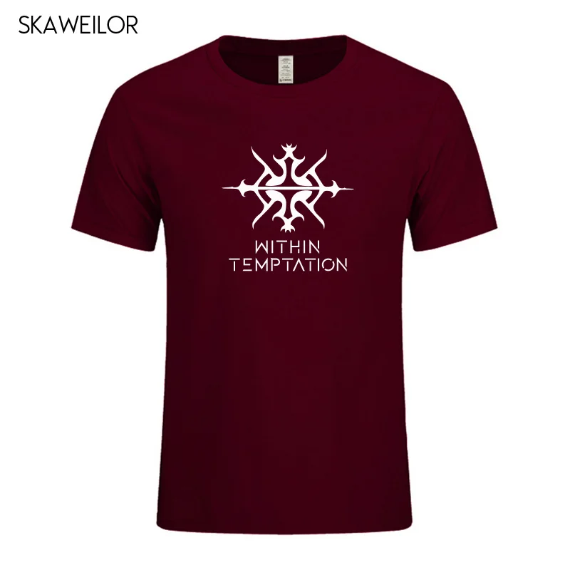 Мужская футболка с принтом в виде металлической ленты inverse Temptation летняя
