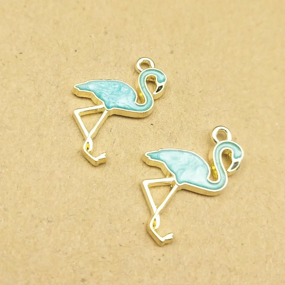 10pcs 14x28mm enamel flamingo charm for jewelry making and crafting earring charm fashion animal pendant
10pcs 14x28mm enamel flamingo charm for jewelry making and crafting earring charm fashion animal pendant