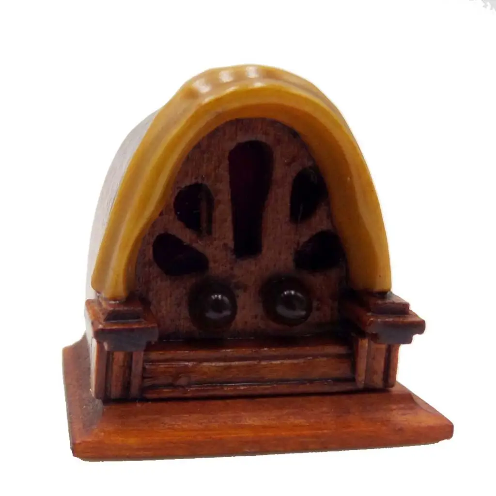 27mm Traditional High Nostalgic Style Radio Model Toy For 1/12 Dollhouse Living Room Ornament Accessories Decoration 
27mm Traditional High Nostalgic Style Radio Model Toy For 1/12 Dollhouse Living Room Ornament Accessories Decoration