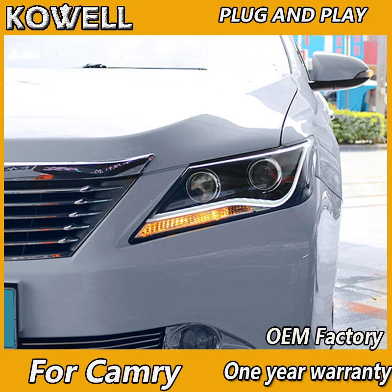 KOWELL Car Styling For Toyota Camry headlights 2012 2013 2014 For Camry LED light bi xenon lens h7 xenon
KOWELL Car Styling For Toyota Camry headlights 2012 2013 2014 For Camry LED light bi xenon lens h7 xenon