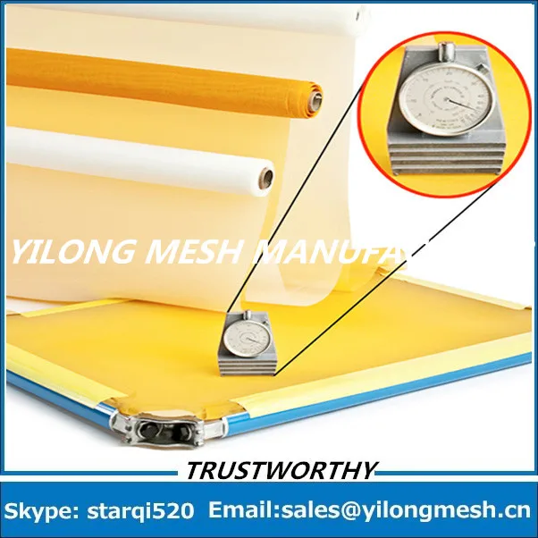 Fast Delievery And Free Shipping!! 35 Meters 90T(230 mesh)-48um-127cm Yellow Polyester Monofilament Silk Screen Printing Mesh
Fast Delievery And Free Shipping!! 35 Meters 90T(230 mesh)-48um-127cm Yellow Polyester Monofilament Silk Screen Printing Mesh