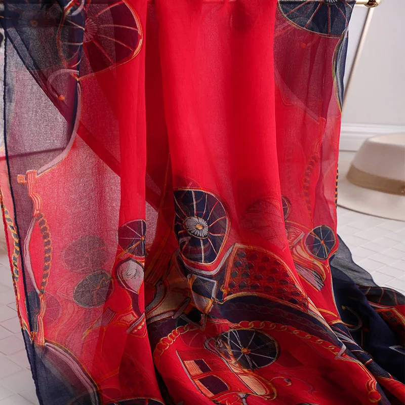 Luxury Brand 2019 New Fashion Summer Print Silk Scarf For Women Long Soft Wraps and Shawls Beach Hijab Female Foulard
Luxury Brand 2019 New Fashion Summer Print Silk Scarf For Women Long Soft Wraps and Shawls Beach Hijab Female Foulard