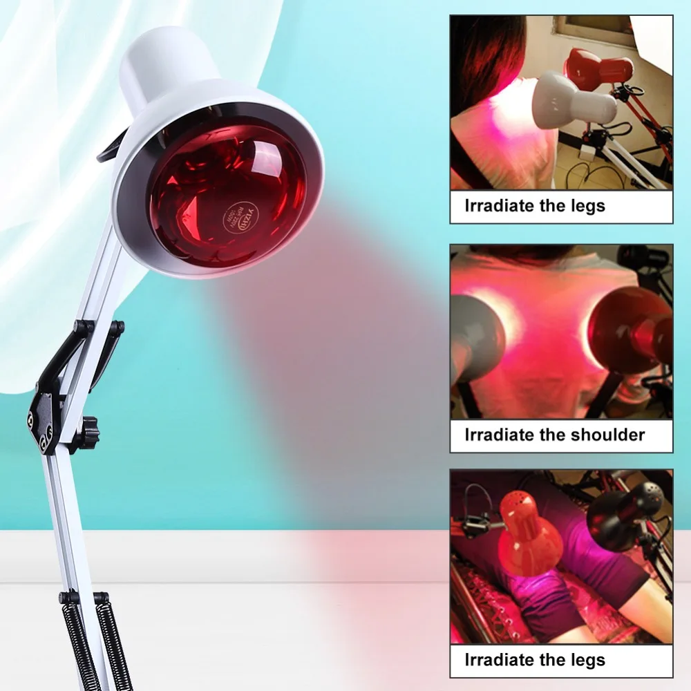 Desktop Electric Infrared Light Heating Therapy Lamp 100W Adjustable Tattoo Health Care Body Muscle Pain Relief Treatment Device
Desktop Electric Infrared Light Heating Therapy Lamp 100W Adjustable Tattoo Health Care Body Muscle Pain Relief Treatment Device