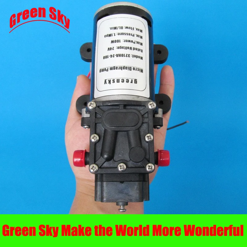 160PSI 8L/Min DC 100W car washing,medical,chemical equipment,lawn and garden irrigation use water pump diaphragm pump 24v
160PSI 8L/Min DC 100W car washing,medical,chemical equipment,lawn and garden irrigation use water pump diaphragm pump 24v