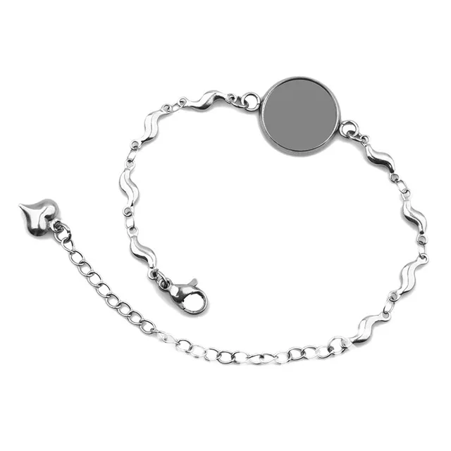 5pcs Stainless Steel Cabochon Bracelet Settings 12/14/16/18/20mm Cameo Bracelets Bezel Blank Diy Jewelry Base
5pcs Stainless Steel Cabochon Bracelet Settings 12/14/16/18/20mm Cameo Bracelets Bezel Blank Diy Jewelry Base