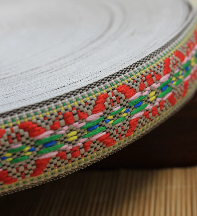 Good quality Colorful 10yard/lot 2.5CM Ethnic national polyester woven jacquard ribbon trim lace DIY handmade clothing materials
Good quality Colorful 10yard/lot 2.5CM Ethnic national polyester woven jacquard ribbon trim lace DIY handmade clothing materials