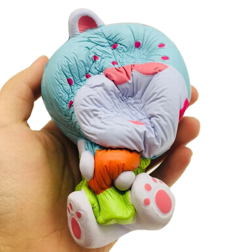Kawaii сжимаемые медленно поднимающиеся Джамбо клубника девушка Ароматические