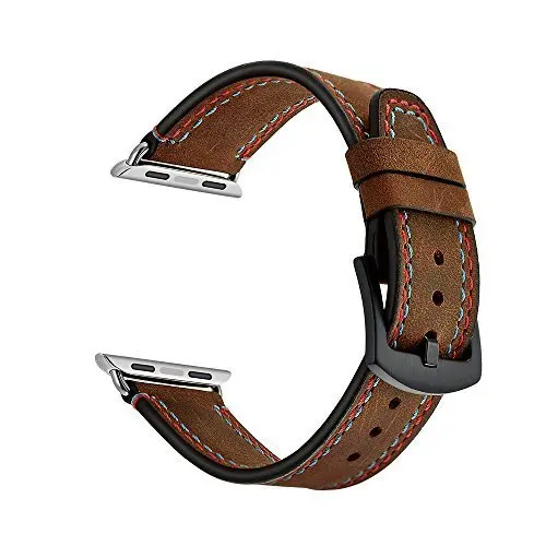 YOOSIDE 22MM Crazy Horse Genuine Leather Watch Band Strap for Apple Watch 38mm 42mm Replacement Watchbands Wrist Bracelet
YOOSIDE 22MM Crazy Horse Genuine Leather Watch Band Strap for Apple Watch 38mm 42mm Replacement Watchbands Wrist Bracelet
