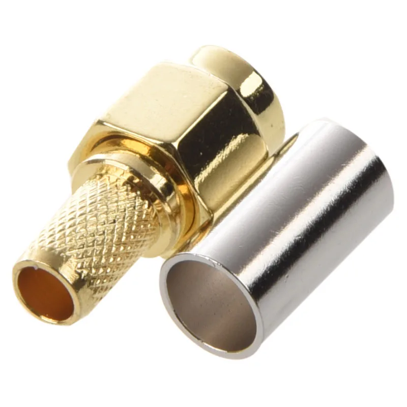 5pcs SMA Male Plug RF Coaxial Connector Crimp for RG58 RG142 RG400 LMR195 RG223 Drop shipping
5pcs SMA Male Plug RF Coaxial Connector Crimp for RG58 RG142 RG400 LMR195 RG223 Drop shipping
