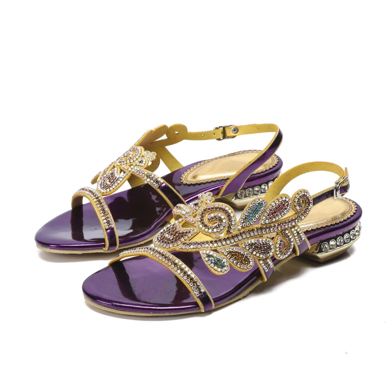 2019 Summer Purple Vine Pattern Sandals Slip Fashion Party Dinner Flat Sandals Little Girl Sandals Beach Sandals
2019 Summer Purple Vine Pattern Sandals Slip Fashion Party Dinner Flat Sandals Little Girl Sandals Beach Sandals