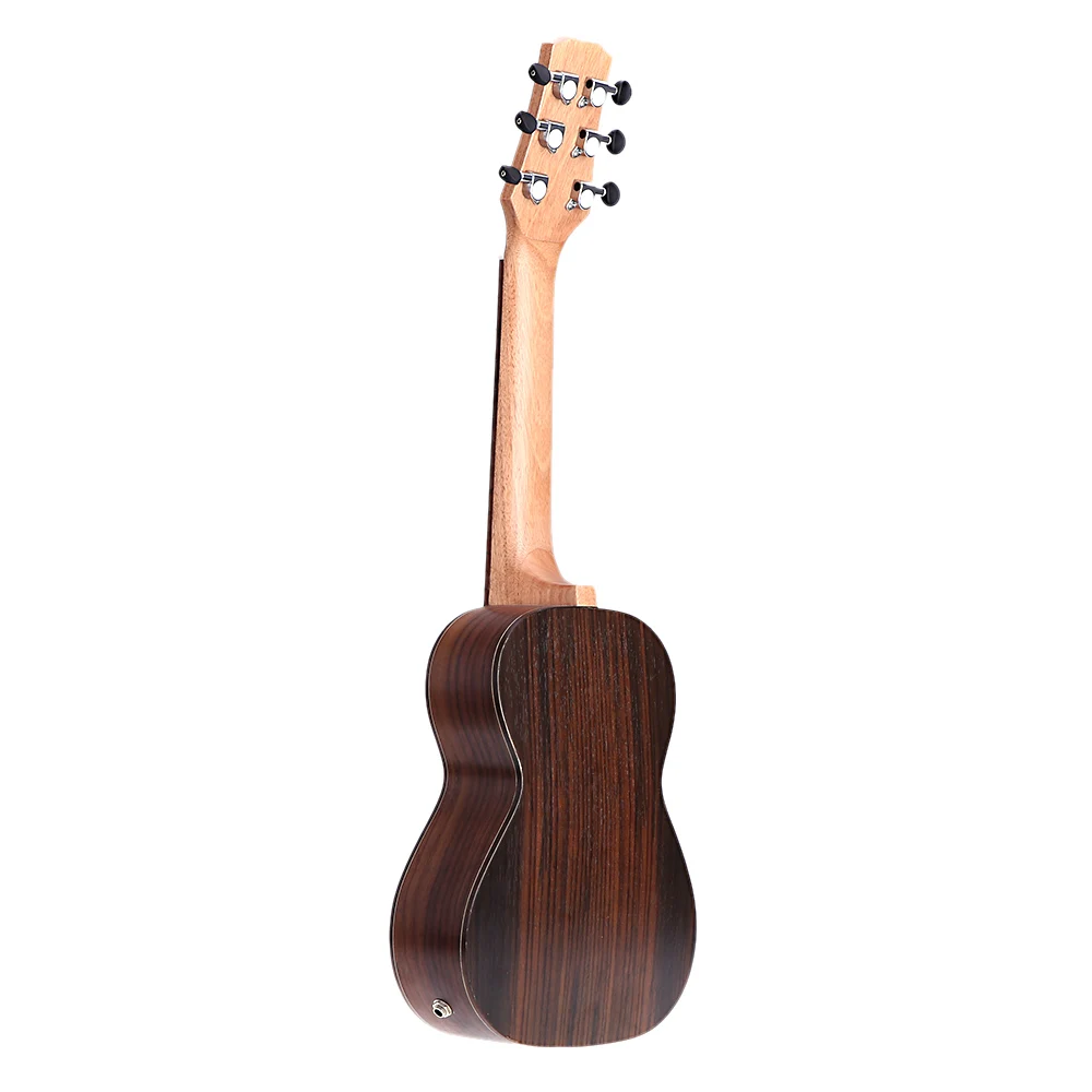 Музыкальные инструменты 28 "Гитара guitaliele Guilele из розового дерева с Gig Box для