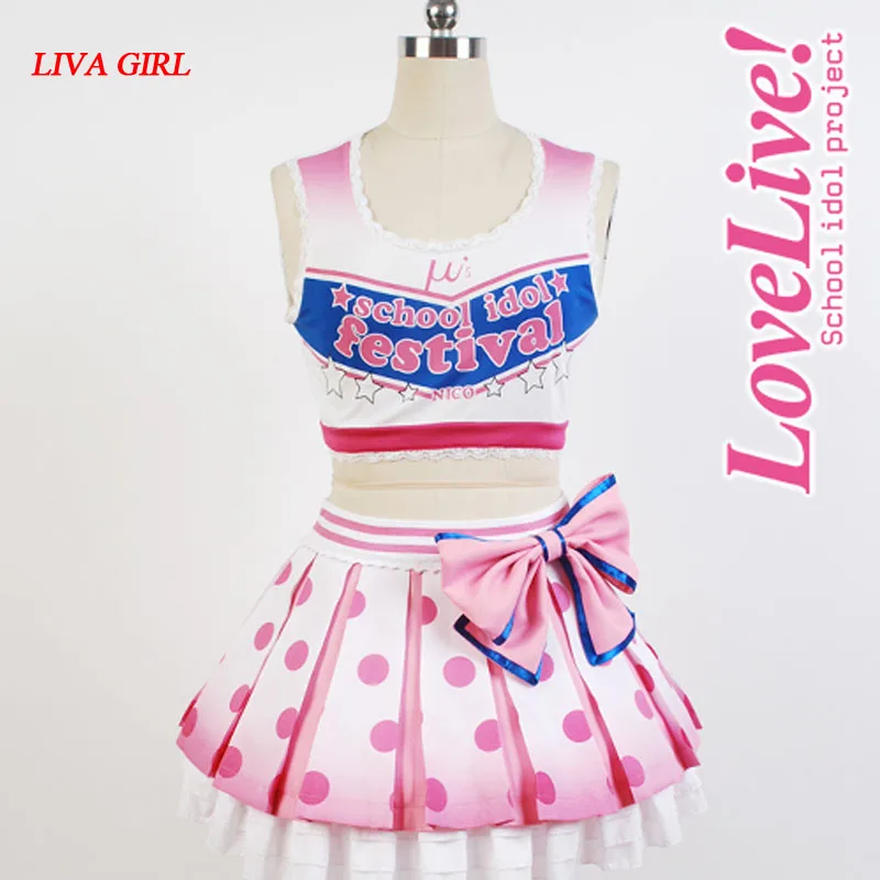 LoveLive! Love Live Yazawa Niko Cheerleaders Cosplay Costume Anime Halloween Costumes For Women Free Shipping
LoveLive! Love Live Yazawa Niko Cheerleaders Cosplay Costume Anime Halloween Costumes For Women Free Shipping