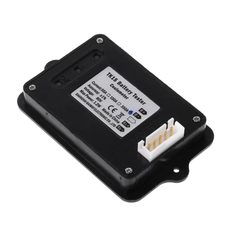 DC 8-80V 350A Precision Battery Tester for LiFePO Coulomb Counter LCD Digital Battery Coulometer with Shielded Wire
DC 8-80V 350A Precision Battery Tester for LiFePO Coulomb Counter LCD Digital Battery Coulometer with Shielded Wire