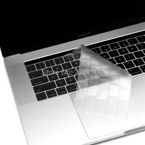 Чехол для клавиатуры из ТПУ для Macbook Pro 13 "15" с сенсорной панелью, модель A1706 /A1707 (выпуск 2016)
Чехол для клавиатуры из ТПУ для Macbook Pro 13 "15" с сенсорной панелью, модель A1706 /A1707 (выпуск 2016)
