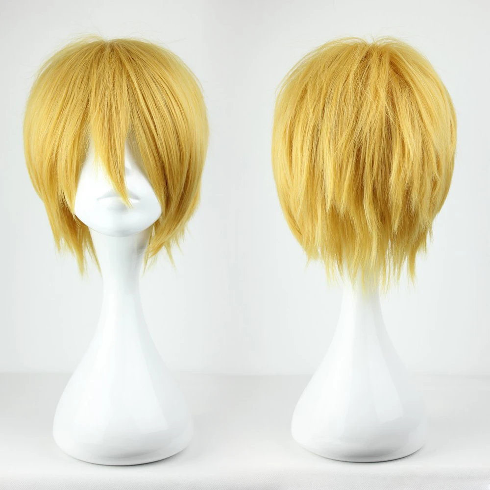 Мужской костюм для косплея Kuroko No Basuke-Kise Ryota, короткие золотые волосы 32 см, японская мультяшная фигурка, мужской костюм для косплея
Мужской костюм для косплея Kuroko No Basuke-Kise Ryota, короткие золотые волосы 32 см, японская мультяшная фигурка, мужской костюм для косплея