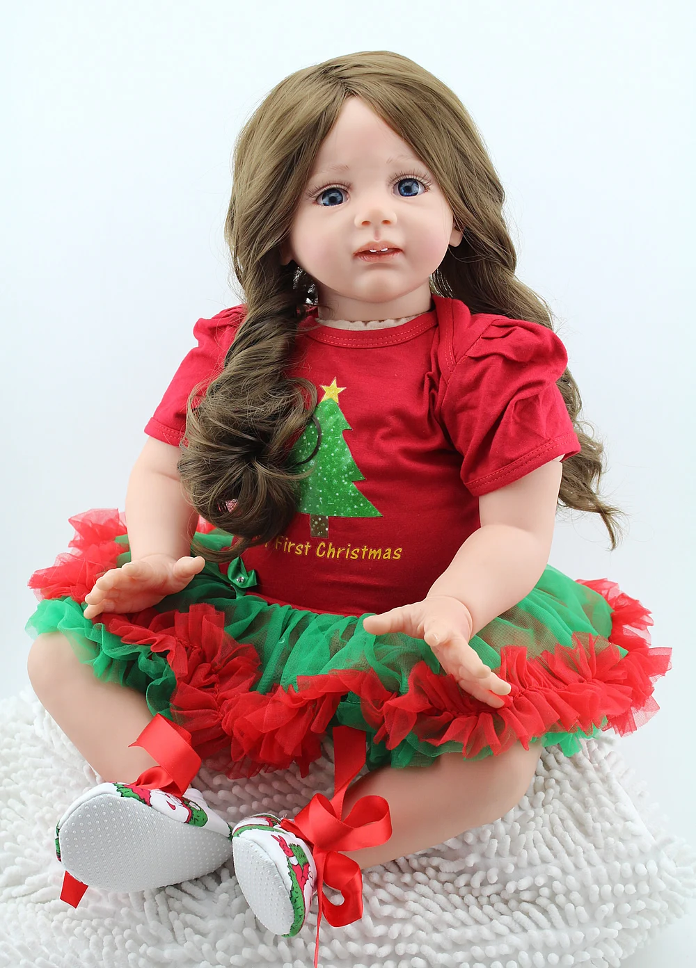 60cm Silicone Reborn Baby Doll Toys 24 inch Vinyl reborn toddler girl princess bebe doll reborn toys for children gift NPK DOLL
60cm Silicone Reborn Baby Doll Toys 24 inch Vinyl reborn toddler girl princess bebe doll reborn toys for children gift NPK DOLL