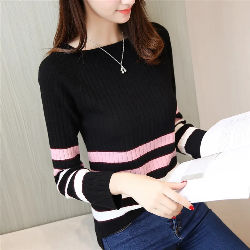 Bottoming Shirt Short Sleeved Turtleneck Sweater Girl slim neck stripe knit thin spring 2017 NEW
Bottoming Shirt Short Sleeved Turtleneck Sweater Girl slim neck stripe knit thin spring 2017 NEW