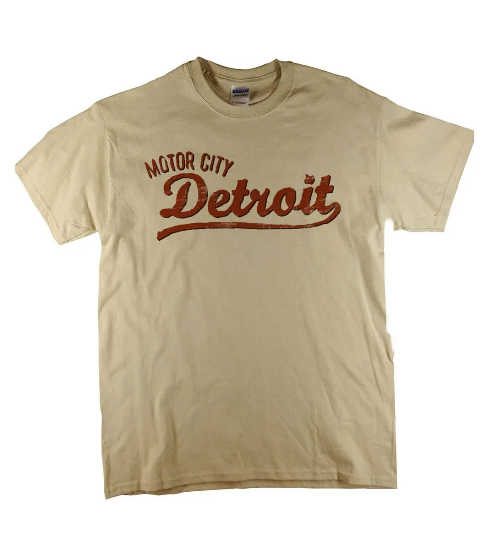 Motor City Detroit Americana Natural T-Shirt Ideal Gift New 2019 Hot Summer Casual T-Shirt Printing Funny Rick Customize T Shirt
Motor City Detroit Americana Natural T-Shirt Ideal Gift New 2019 Hot Summer Casual T-Shirt Printing Funny Rick Customize T Shirt