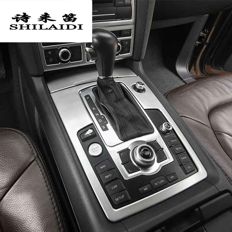 Car Styling Gears multimedia Water Cup Holder Gear Panel Decoration Covers Stickers Trim For Audi Q7 Interior Auto Accessories
Car Styling Gears multimedia Water Cup Holder Gear Panel Decoration Covers Stickers Trim For Audi Q7 Interior Auto Accessories