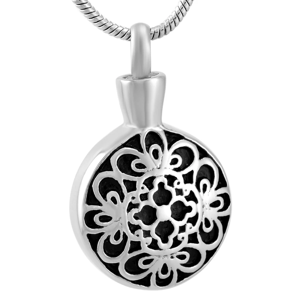 IJD9576 Wholesale Factory Price Fashionable Patterns Round Memorial Ash Keepsake Cremation Jewelry Container Pendant Necklace
IJD9576 Wholesale Factory Price Fashionable Patterns Round Memorial Ash Keepsake Cremation Jewelry Container Pendant Necklace