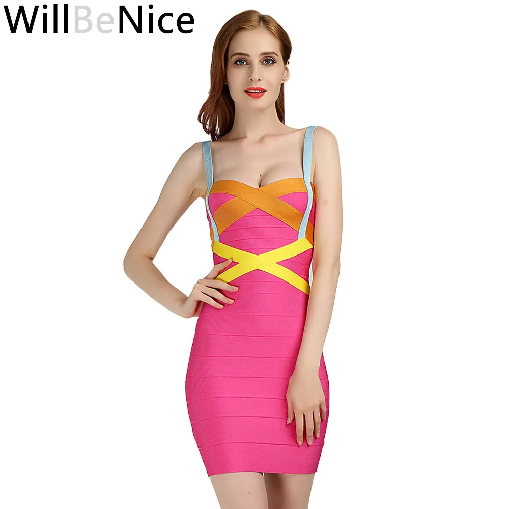 WillBeNice 2019 Women Sexy Summer Strap Celebrity Party Bodycon Bandage Dress Vestido Red Black White Blue Dress Bandage Sexy
WillBeNice 2019 Women Sexy Summer Strap Celebrity Party Bodycon Bandage Dress Vestido Red Black White Blue Dress Bandage Sexy