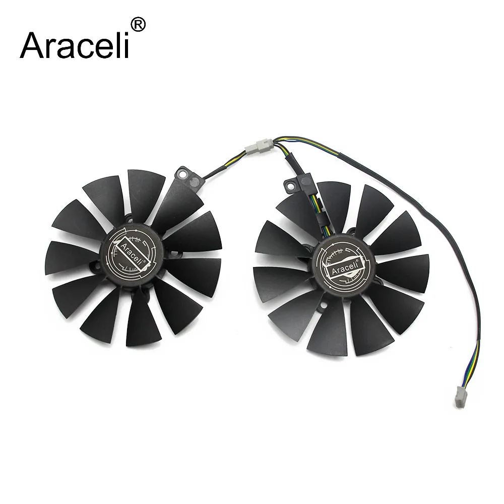 87MM Cooler Fan For ASUS GTX1060 1070 Ti RX 470 570 580 Graphics Card PLD09210S12HH 28mm Cooling Fans
87MM Cooler Fan For ASUS GTX1060 1070 Ti RX 470 570 580 Graphics Card PLD09210S12HH 28mm Cooling Fans